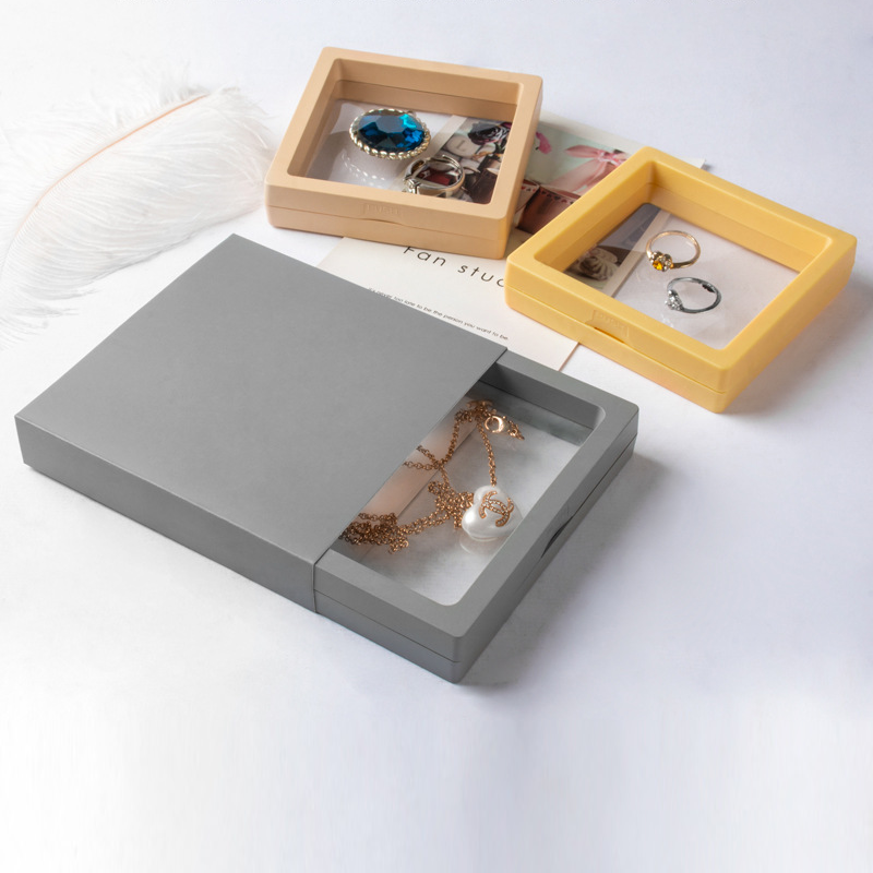 Bulk Custom Transparent PE Jewelry Box